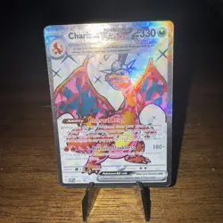 💥 Charizard EX 056 Scarlet & Violet Promo Cards Holo TCG Pokemon 2023 - Image 1