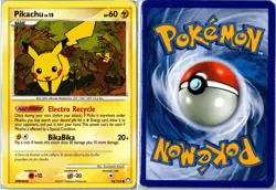 Pokemon Card - Pikachu 94/123 Mysterious Treasures 2007 Common Moderately Played - Image 3