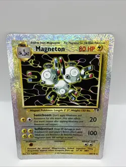 Pokemon Magneton Legendary Collection Rare Reverse Holo 28/110 Trading Card - Image 1