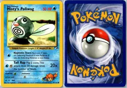 Pokemon Card - Misty's Poliwag 87/132 Gym Heroes Common Lightly Played - Image 3