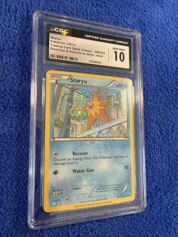 Staryu 004/034 2023 Pokemon Trading Card Game Classic Holo CGC Gem Mint 10 - Image 2