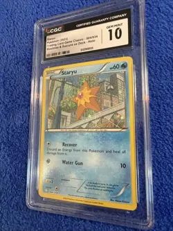 Staryu 004/034 2023 Pokemon Trading Card Game Classic Holo CGC Gem Mint 10 - Image 3