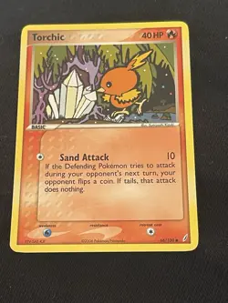 Torchic #66/100 Crystal Guardians Pokemon Card TCG 2006 - Image 1