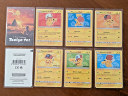 Pokemon | Ash’s Pikachu “I Choose You” promo cards SM109-114 (ITA) complete set - Image 1