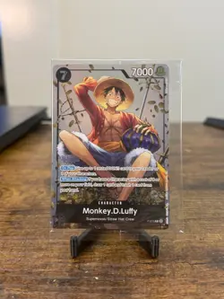 P-075 Monkey.D.Luffy Promo Card TS-02 Tin Set 02 ENGLISH SEALED - Image 1