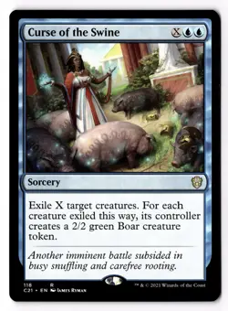 Curse of the Swine 118 Commander 2021 Normal NM - Image 1