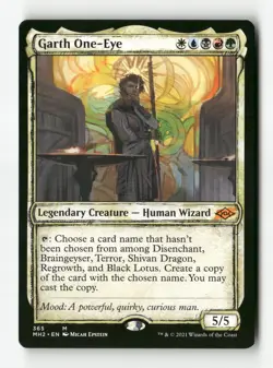 Garth One-Eye - #365 - Non Foil - MTG - Near Mint - Image 1