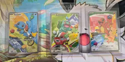 Pokemon First Partner Illustration Collection Series 1 - Kanto (Gen 1) Set NM - Image 1