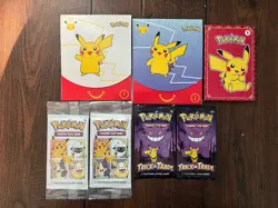 Pokemon 25th Anniversary Celebrations McDonald’s & General Mills Booster Packs - Image 1