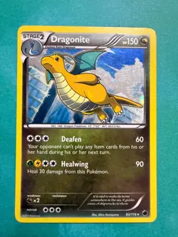 Dragonite Holofoil Holo Rare Plasma Freeze 83/116 LP Pokemon TCG - Image 1