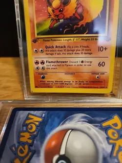 Pokemon TCG Flareon Jungle 3/64 Rare 1st Edition - Image 3
