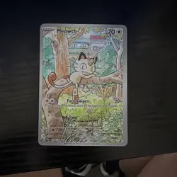 The Pokemon Company Meowth 106/094 Me02 Illustration Rare Holo 70 HP English - Image 2