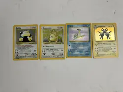 Vintage Pokemon Cards Snorlax HOLO Jungle Lot - Image 1