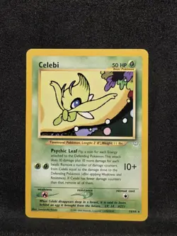 Vintage Pokemon TCG - Neo Revelation - Celebi 16/64 Regular: LP- - Image 1