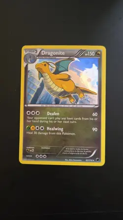 Pokemon Dragonite 83/116 Plasma Freeze Holo Rare English 2013 Stage 2 150 HP - Image 1