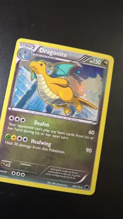Pokemon Dragonite 83/116 Plasma Freeze Holo Rare English 2013 Stage 2 150 HP - Image 2