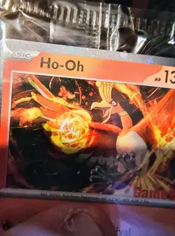 Ho-Oh 010/086 GameStop Promo Stamp w Swirls Gem Potential Pokemon Chaos Rising - Image 3