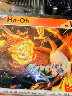 Ho-Oh 010/086 GameStop Promo Stamp w Swirls Gem Potential Pokemon Chaos Rising - Image 5