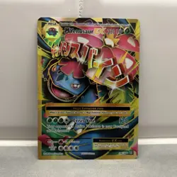 Pokemon M Venusaur EX 100/108 Evolutions Ultra Rare Full Art Holo - Image 1