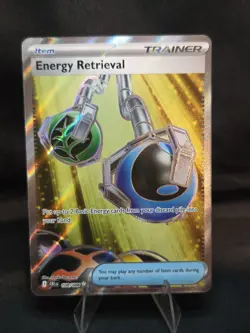 Energy Retrieval 108/086 Me04: Chaos Rising Holo Pokemon TCG NM - Image 1