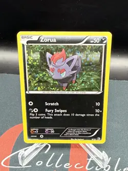 2011 Pokemon Zorua 9/12 McDonald's Promo Holo Rare MP - Image 1