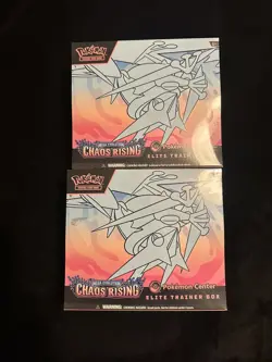 X2 Pokemon TCG: Chaos Rising Pokemon Center ETB - Brand New READ DESCRIPTION - Image 1