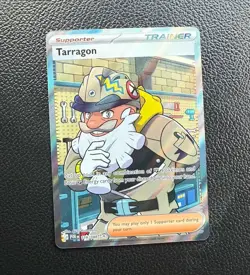 Pokemon Tarragon Trainer Supporter UR Full Art Perfect Order 116/088 English - Image 1