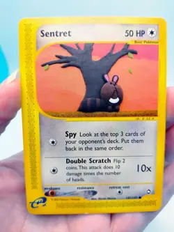Vtg Sentret 107/147 E Reader Non-Holo Aquapolis e-series WOTC 2002 Pokemon NM - Image 5