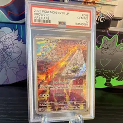 😱 Pokemon TCG Drowzee 086/078 SV1V Violet ex JP Art Rare Holo PSA 10 2023 😱 - Image 1
