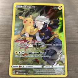 Pikachu TG05/TG30 Swsh11: Lost Origin Trainer Gallery Holo Pokemon TCG - Image 2