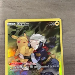Pikachu TG05/TG30 Swsh11: Lost Origin Trainer Gallery Holo Pokemon TCG - Image 3