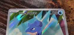 Pokemon TCG Misty's Lapras Holo Illustration Rare Destined Rivals 194/182 NM - Image 2