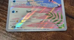 Pokemon TCG Misty's Lapras Holo Illustration Rare Destined Rivals 194/182 NM - Image 3
