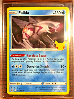 Palkia Holo Rare #004|BGS MINT 9|2021 SWSH Celebrations|Pokemon TCG|Stamped|Subs - Image 5