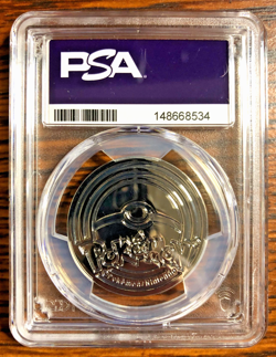 Pikachu 25th Anniversary Promo Coin|PSA NM-MT 8|2021 Celebrations UPC|Pokemon - Image 3