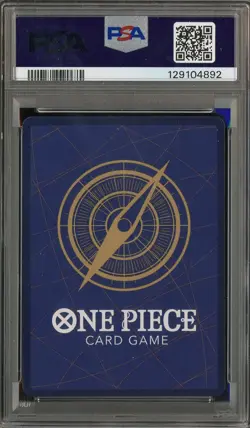 2024 One Piece OP09 EN Marshall D Teach Manga Alternate Art #093 PSA 10 - Image 3