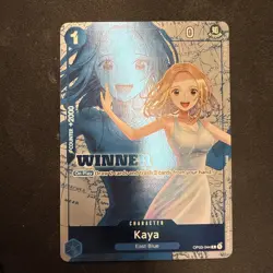 Kaya (OP03-044) Winner Tournament Promo One Piece TCG English LP Foil - Image 1