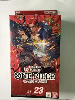 Bandai One Piece Card Game ST-23 Shanks Starter Deck New Sealed Ships Now - Image 1