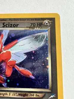 Dark Scizor Neo Destiny 1st Edition Holo Card 9/105 CLEAN RARE 2002 Pokemon - Image 5