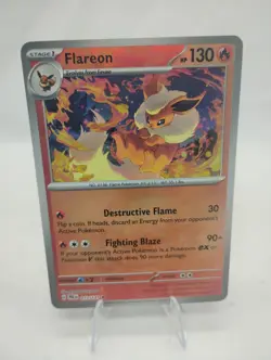 Pokemon TCG Prismatic Evolutions Master Ball Card Lot Vaporeon/Leafeon/Flareon - Image 4