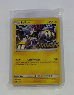Raikou SM150 Sealed Promo -Prerelease Pokemon Card Pack- Lost Thunder 🔥 Rare! - Image 1
