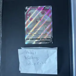 Pokemon Alcremie v Full Art Holo Card 064/072 Shining Fates Ultra Rare NM - Image 1