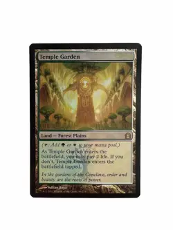 MTG FOIL Temple Garden NM/M Return to Ravnica RTR - Image 1