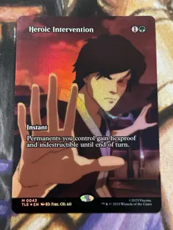 Heroic Intervention (Borderless) Avatar Last Airbender Eternal Legal Foil - NM🔥 - Image 1