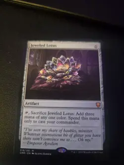 Wizards of the Coast MTG Jeweled Lotus Mythic 319/361 Commander Legends - Image 1