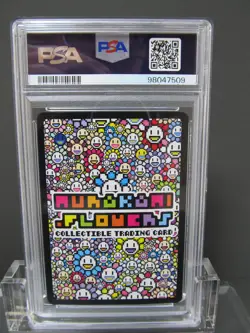 PSA 10| Murakami Trading Card Silver Medal SP-195 SR 108 Flowers Revised ENG - Image 5