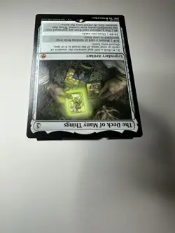 The Deck of Many Things Adventures in the Forgotten Realms NM MTG Rare Artifact - Image 4