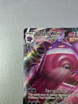 Pokemon TCG Fusion Strike Gengar VMAX 157/264 Full Art Holo Ultra Rare NM/Mint - Image 2