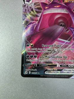 Pokemon TCG Fusion Strike Gengar VMAX 157/264 Full Art Holo Ultra Rare NM/Mint - Image 5
