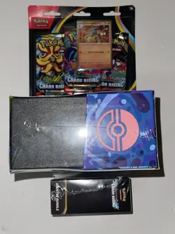 Pokemon TCG Chaos Rising ETB Booster Bundle 3 Pack Blister Lot Sealed - Image 5